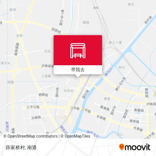 薛家桥村地图