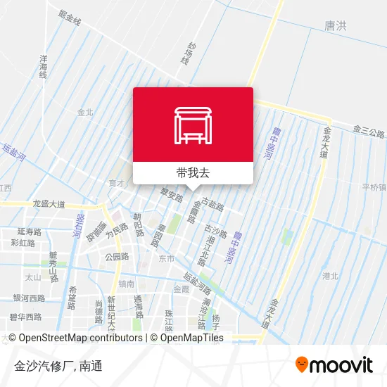 金沙汽修厂地图