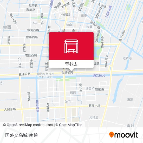 国盛义乌城地图