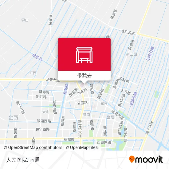 人民医院地图