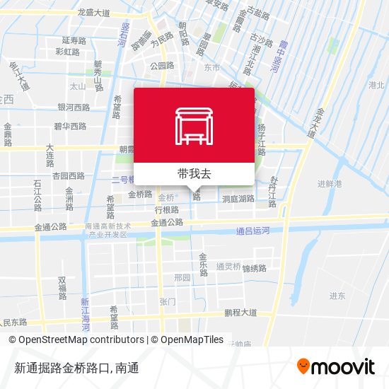 新通掘路金桥路口地图
