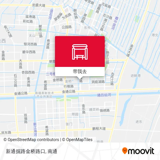 新通掘路金桥路口地图