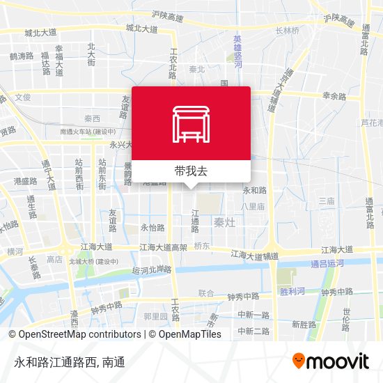永和路江通路西地图