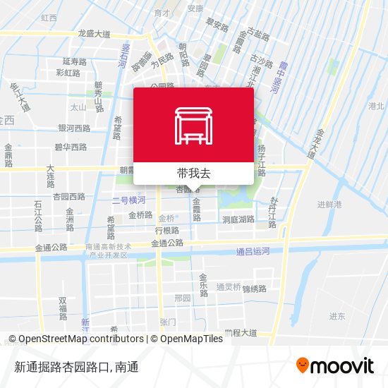 新通掘路杏园路口地图