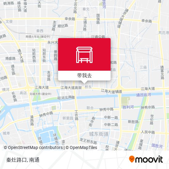 秦灶路口地图