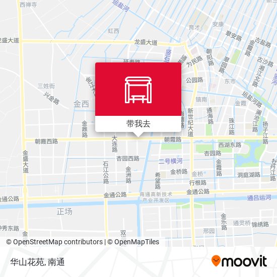 华山花苑地图