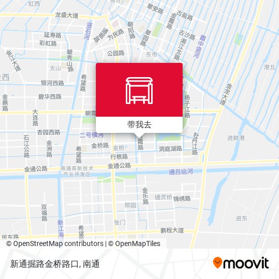 新通掘路金桥路口地图