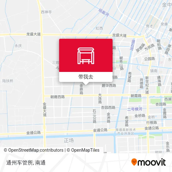通州车管所地图