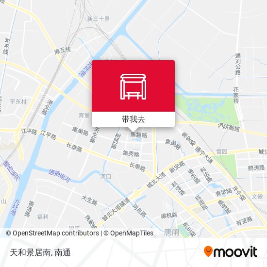 天和景居南地图