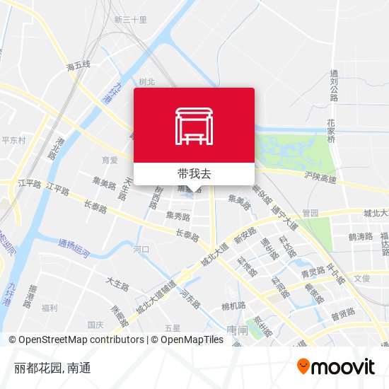 丽都花园地图