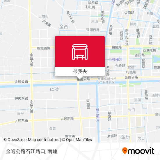 金通公路石江路口地图