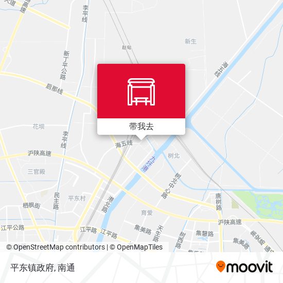 平东镇政府地图