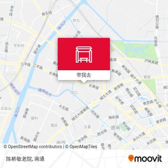 陈桥敬老院地图