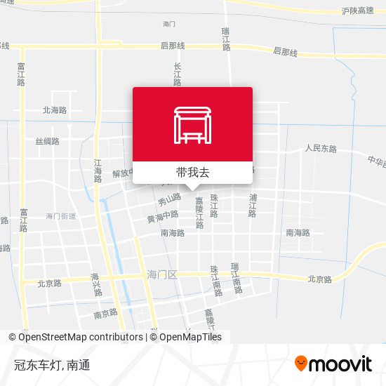 冠东车灯地图