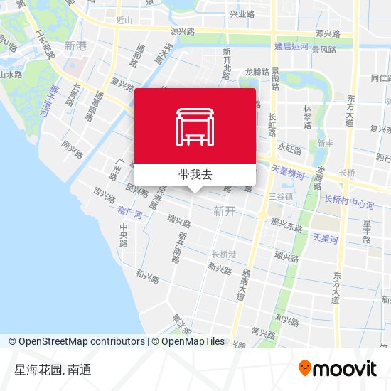星海花园地图