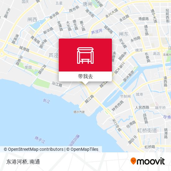 东港河桥地图