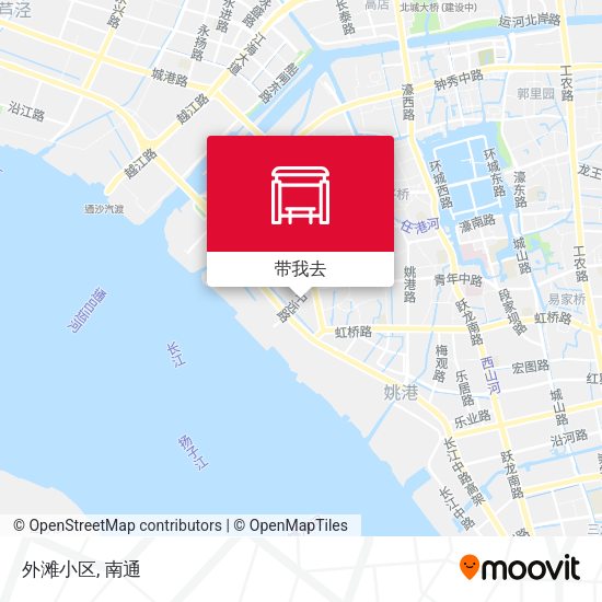 外滩小区地图