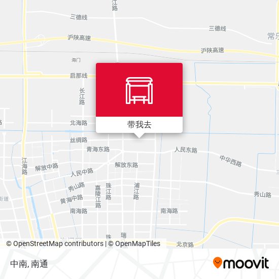 中南地图
