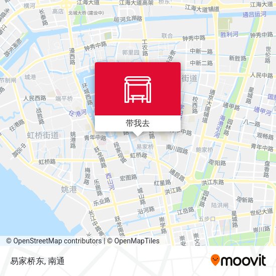 易家桥东地图