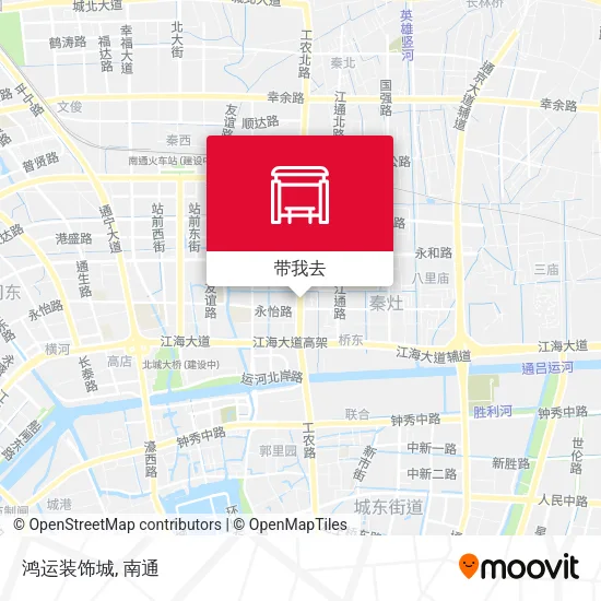 鸿运装饰城地图