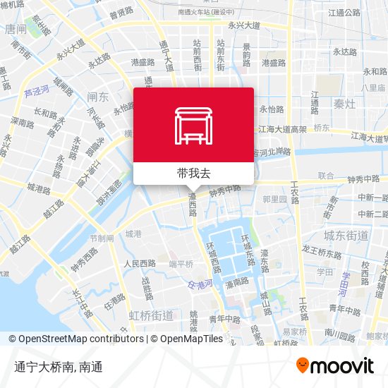 通宁大桥南地图