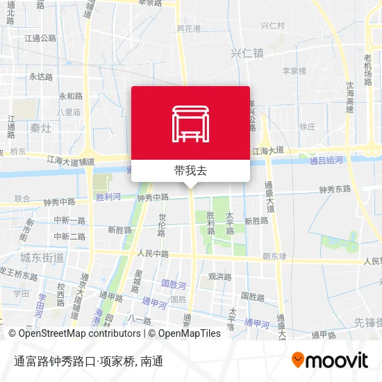 通富路钟秀路口·项家桥地图