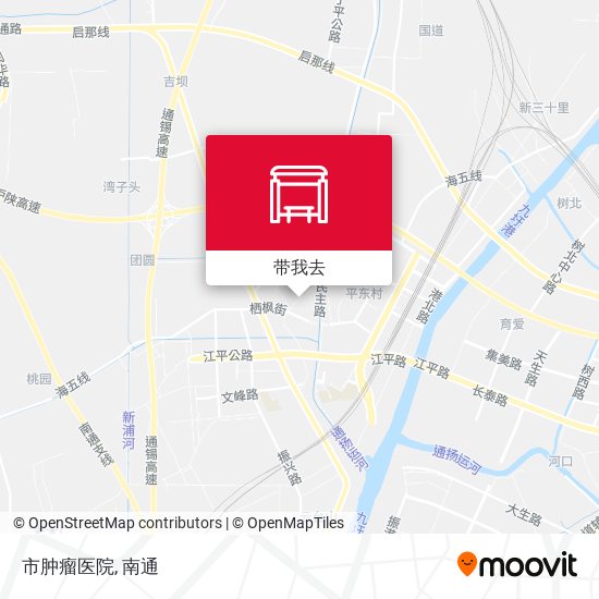 市肿瘤医院地图