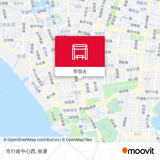 市行政中心西地图