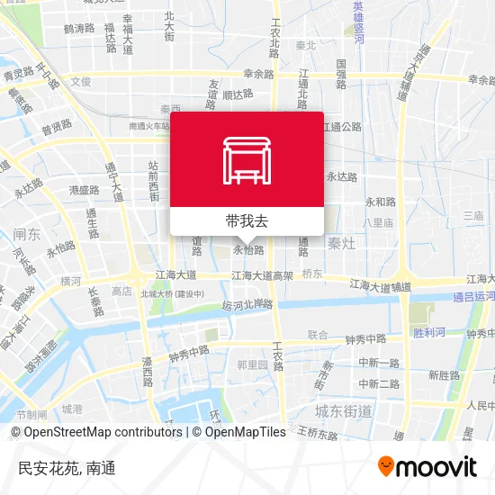 民安花苑地图