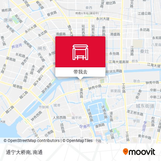 通宁大桥南地图