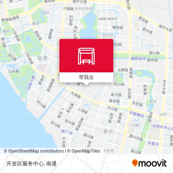 开发区服务中心地图