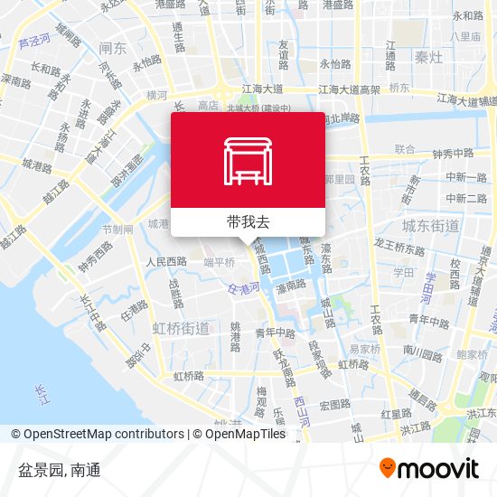 盆景园地图