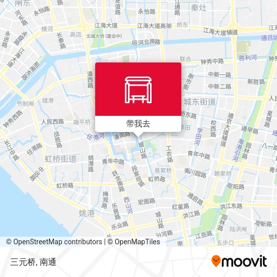 三元桥地图