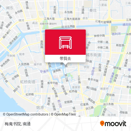 梅庵书院地图