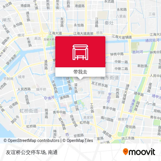 友谊桥公交停车场地图