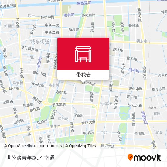 世伦路青年路北地图