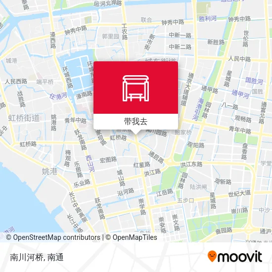 南川河桥地图