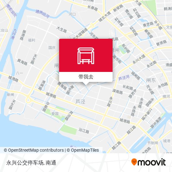 永兴公交停车场地图