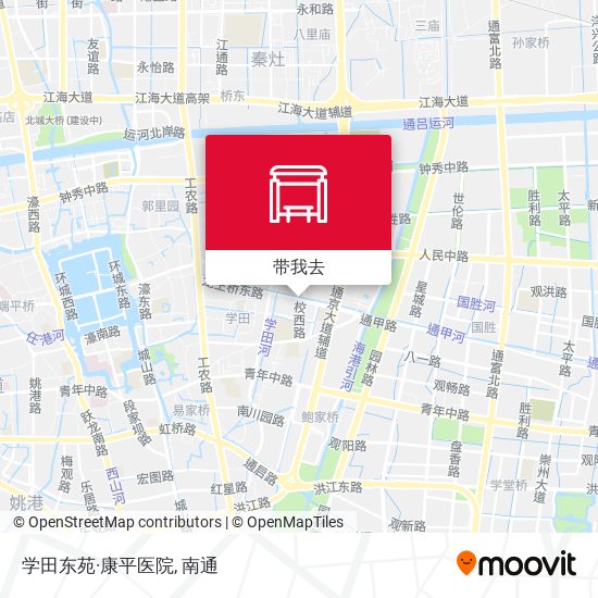 学田东苑·康平医院地图