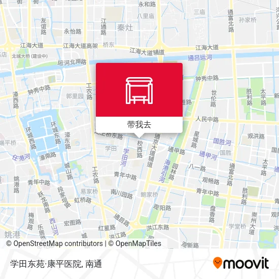 学田东苑·康平医院地图