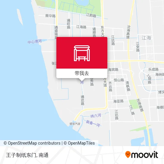 王子制纸东门地图