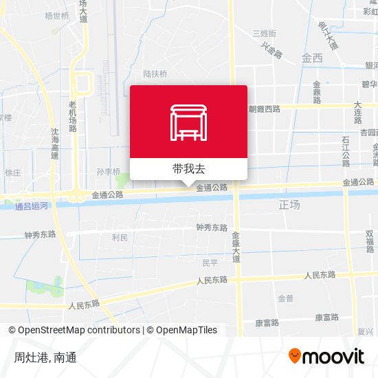 周灶港地图