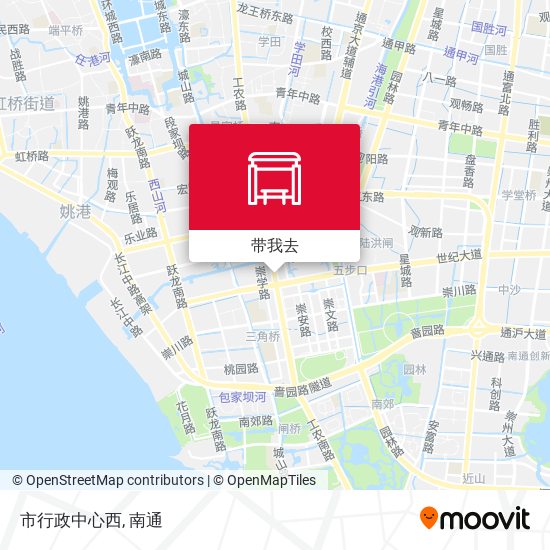 市行政中心西地图