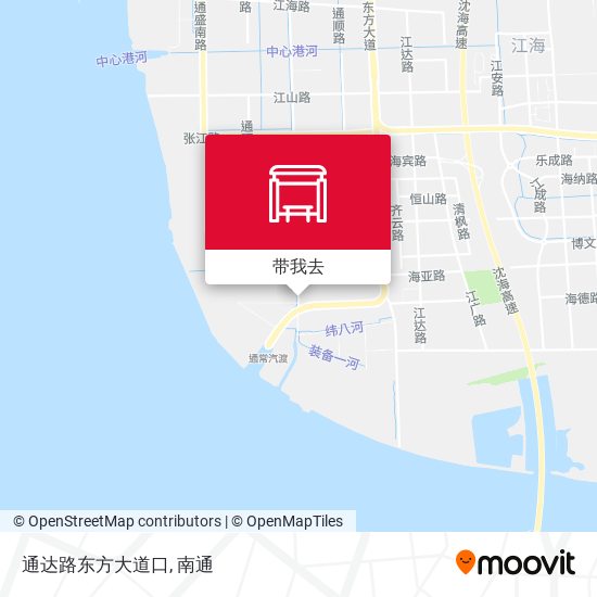 通达路东方大道口地图