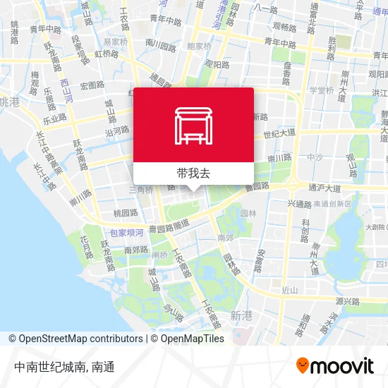 中南世纪城南地图