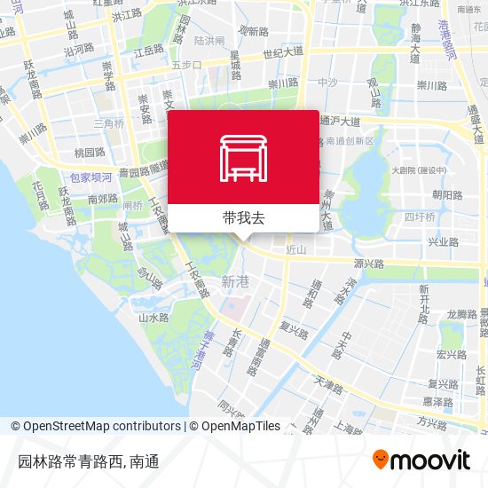 园林路常青路西地图