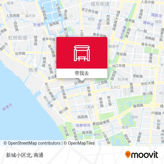 新城小区北地图