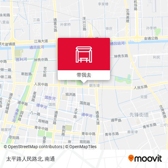 太平路人民路北地图