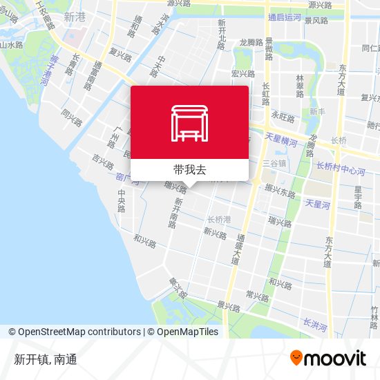 新开镇地图