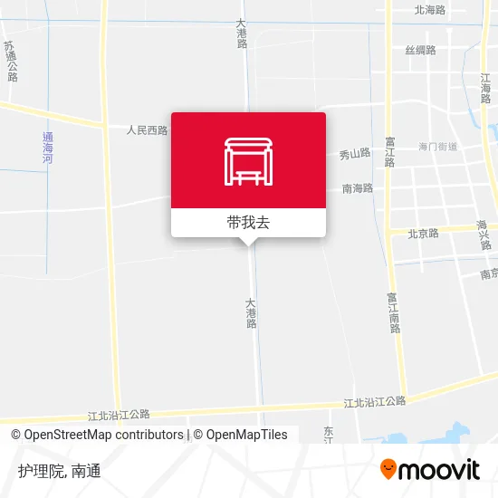 护理院地图